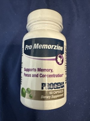 Progena Pro Memorzine Dietary Supplement 60 Capsules - Supports Memory