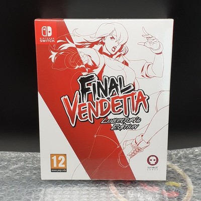 FINAL VENDETTA Collector's Edition Switch Game In EN-FR-DE-ES-IT-PT-NL-JP-KR NEW