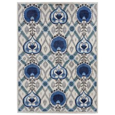 10'x13'9" Ivory Hand Knotted Arts and Crafts Design Pure Wool Rug R87511