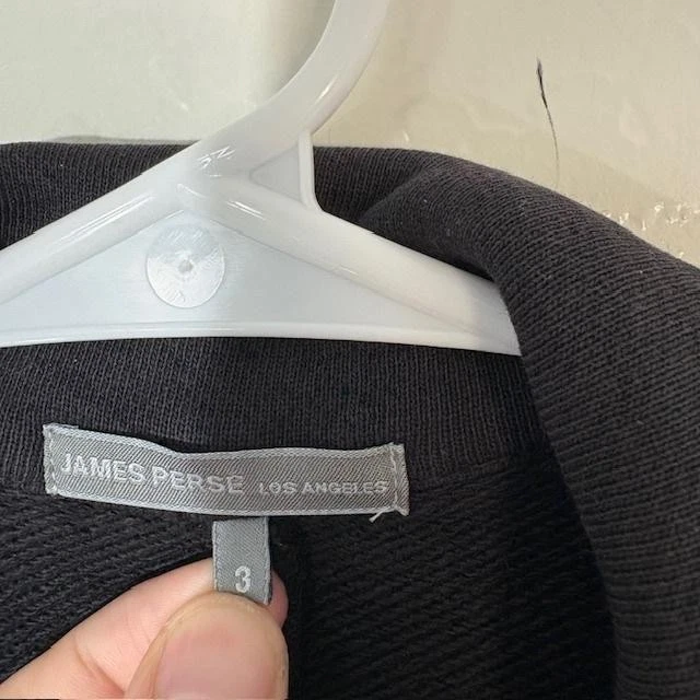 James Perse Jacket Womens Large Double Breasted Blazer Los Angeles Blazer - Image 3 of 4