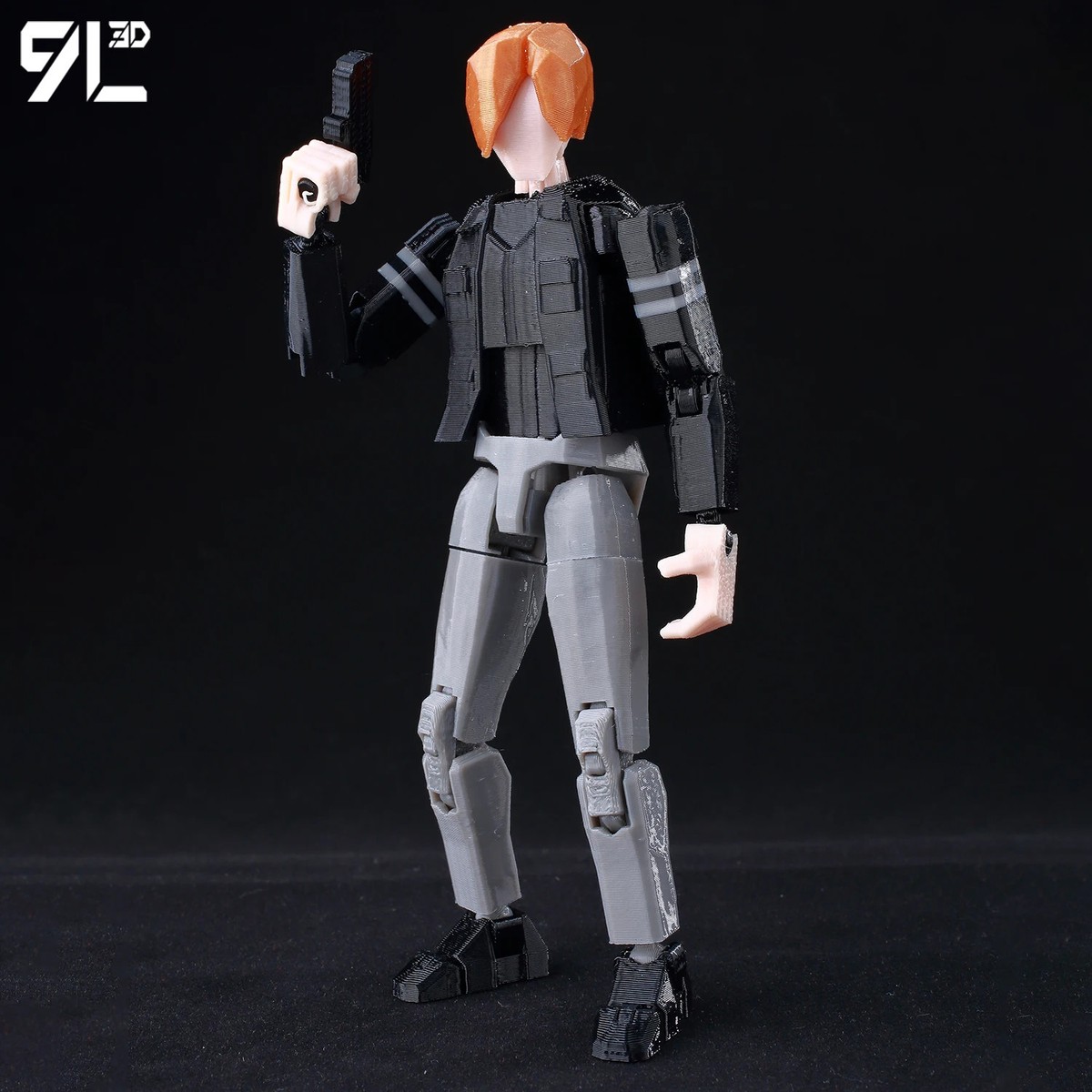 9L3D T13 Resident Evil Leon S. Kennedy 1/12 LUCKY13 Action Figure