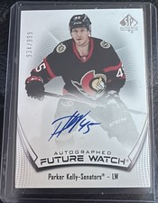 PARKER KELLY FUTURE WATCH AUTO 934/999 SP AUTHENTIC