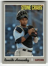 2019 Topps Heritage Minor League #208 Ronaldo Hernandez SP