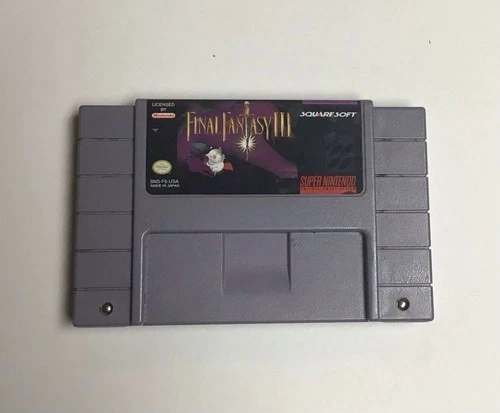 Final Fantasy III Super Nintendo SNES