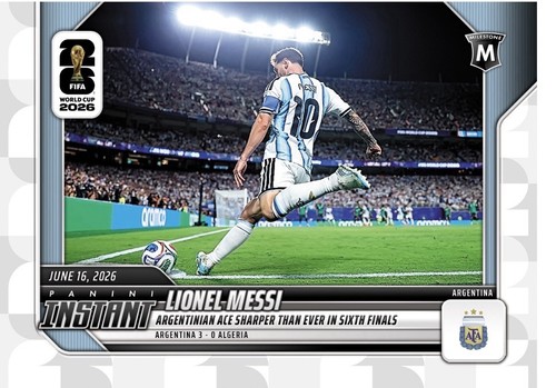 2026 Panini Instant FIFA World Cup Lionel Messi #45 ~ Argentina PRESALE