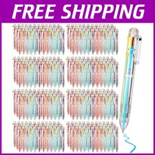 150 Pack 6 in 1 Colorful Rainbow Pens
