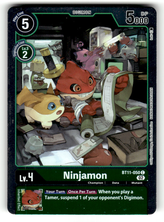 Ninjamon BT11-050 C Foil Common Dimensional Phase LP