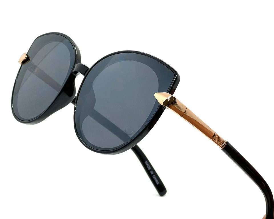 Moda GRANDE GRAN TAMAÑO MARIPOSA Mujeres Gafas de sol Planas Top Estilo Moda Exterior Foto 4 de 4