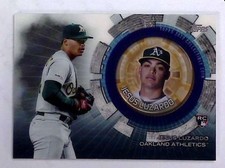 2020 Topps Update Baseball Coin Cards Relics #TBC-JL Jesus Luzardo RC Athletics