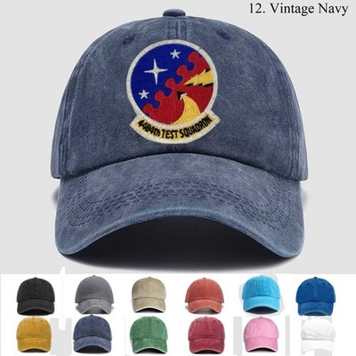 Customized Personalization Embroidered Hat 4484th Test Squadron, Trucker Hat