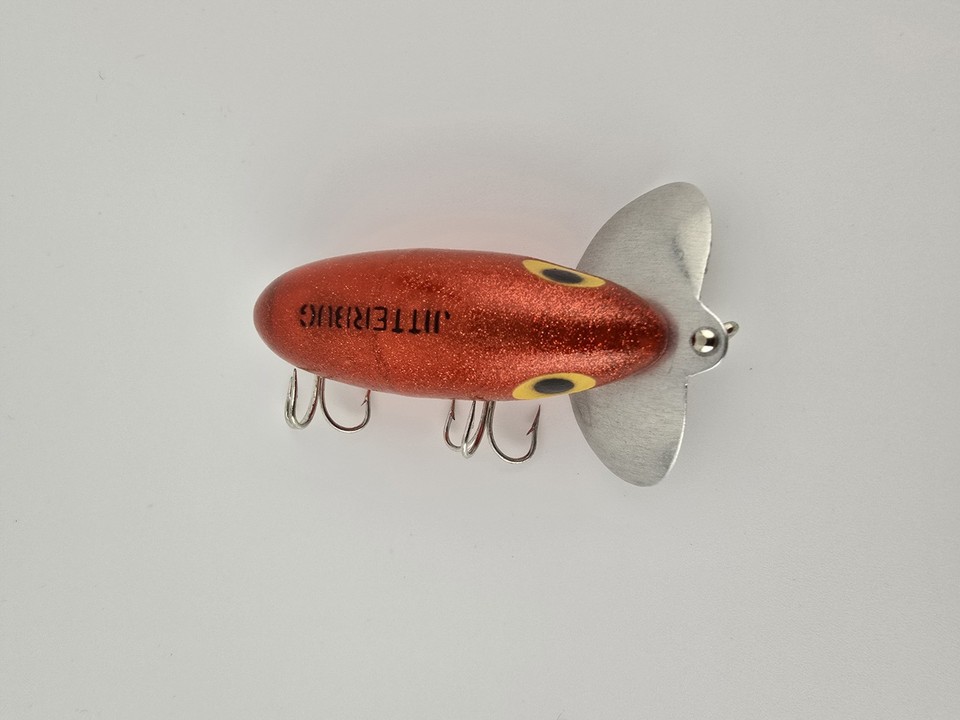 Leur De Pêche Vintage Fred Arbogast "Acron" - Topwater Original Fabriqué Aux USA - Pour Bass, Truite