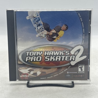 Tony Hawk's Pro Skater 2 Jewel Case (PC, 2001) PC Game - DISK & MANUAL ONLY
