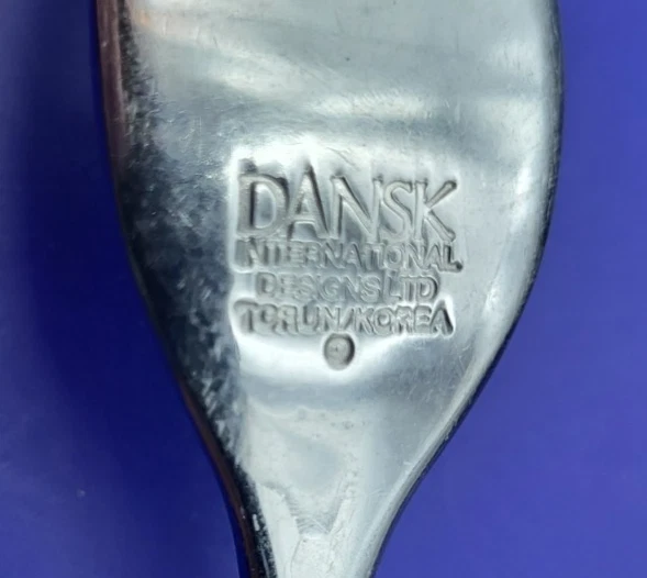 Cubiertos Dansk TORUN de acero inoxidable COREA brillante Intl Designs Ltd ELECCIÓN Foto 2 de 3