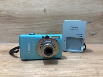 Canon PowerShot SD1200 IS 10.0MP Digital ELPH Camera - Blau | LESEN!  