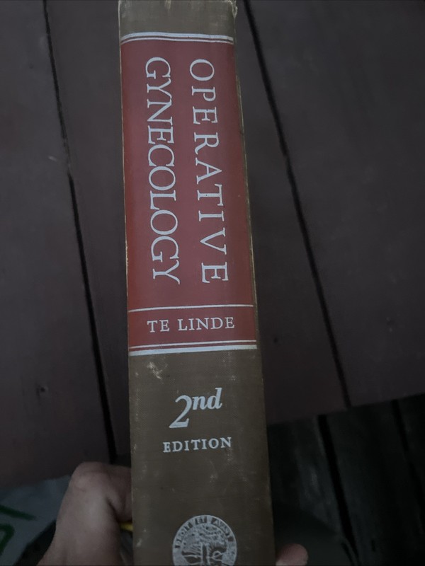 Te Linde - Operative Gynecology 2nd Edition 1953