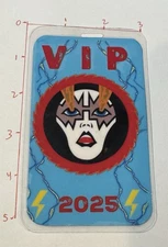Genuine Ace Frehley 2025 VIP/Meet & Greet Backstage Pass & Lanyard New!!