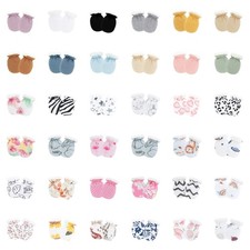 Infants Scratch Protections Gloves Breathable Mittens Elastic for Baby Toddler