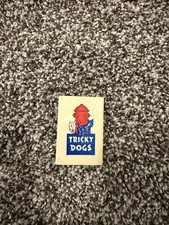 Giocattoli magnetici vintage in miniatura per cani difficili nella scatola originale