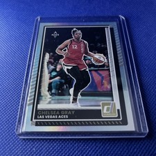2025 Panini Donruss WNBA Chelsea Gray #38 Silver Holo Foil Las Vegas Aces