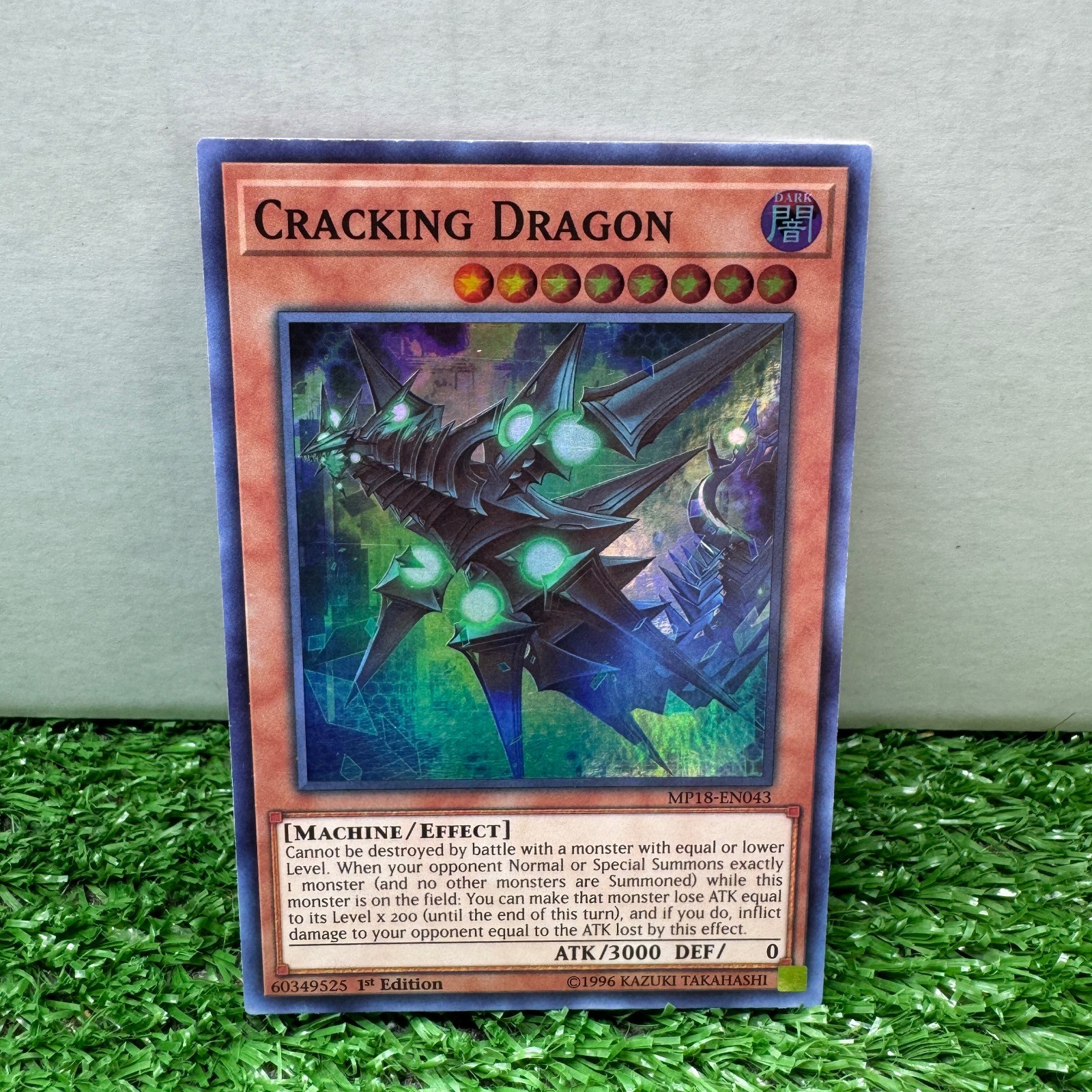 Cracking Dragon MP18-EN043 1st Edition Super Rare 2018 Mega-Tins Mega Pack NM