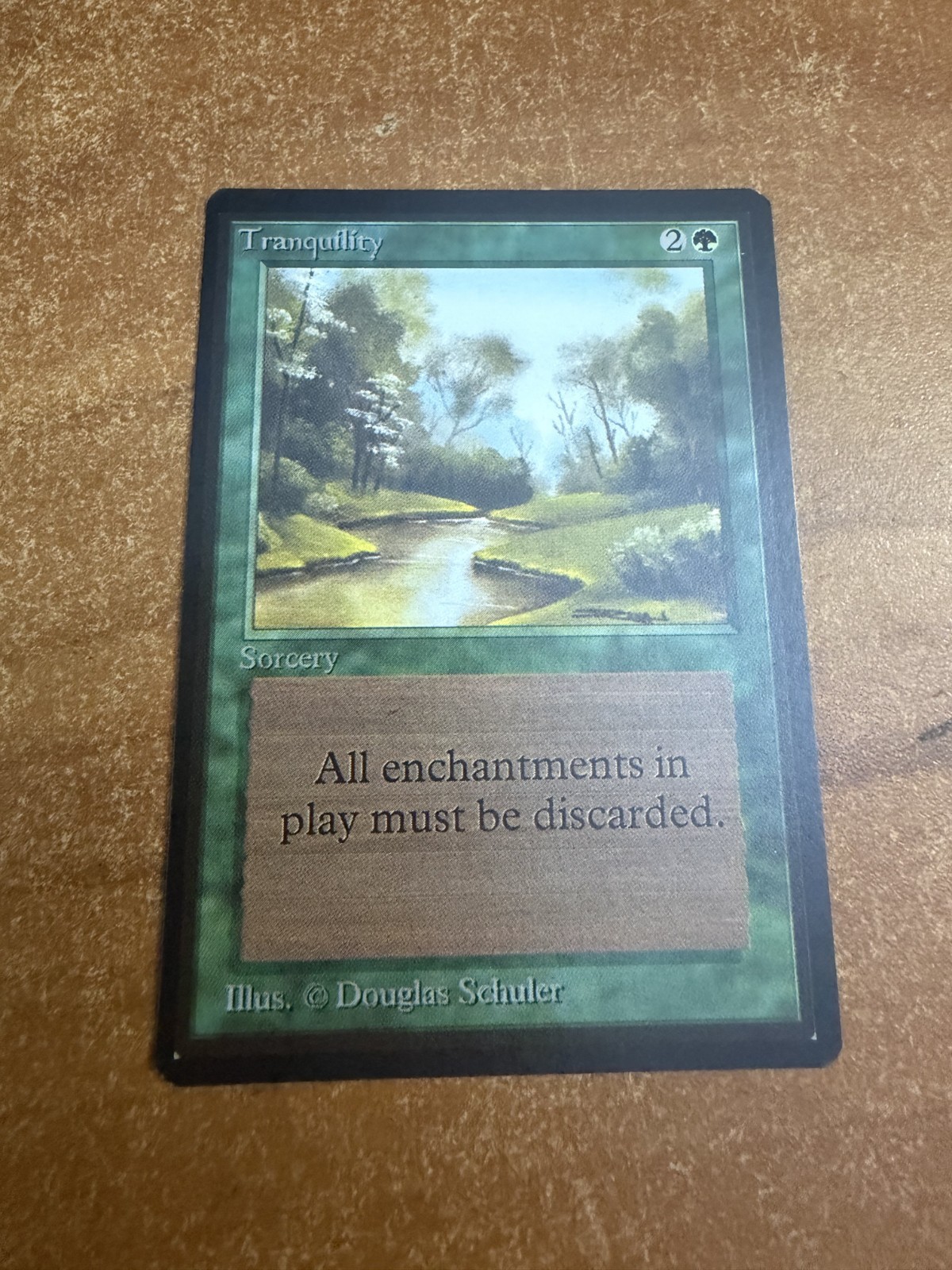 MTG Beta Edition 1993 Vintage Magic! NM Tranquility Black Borders