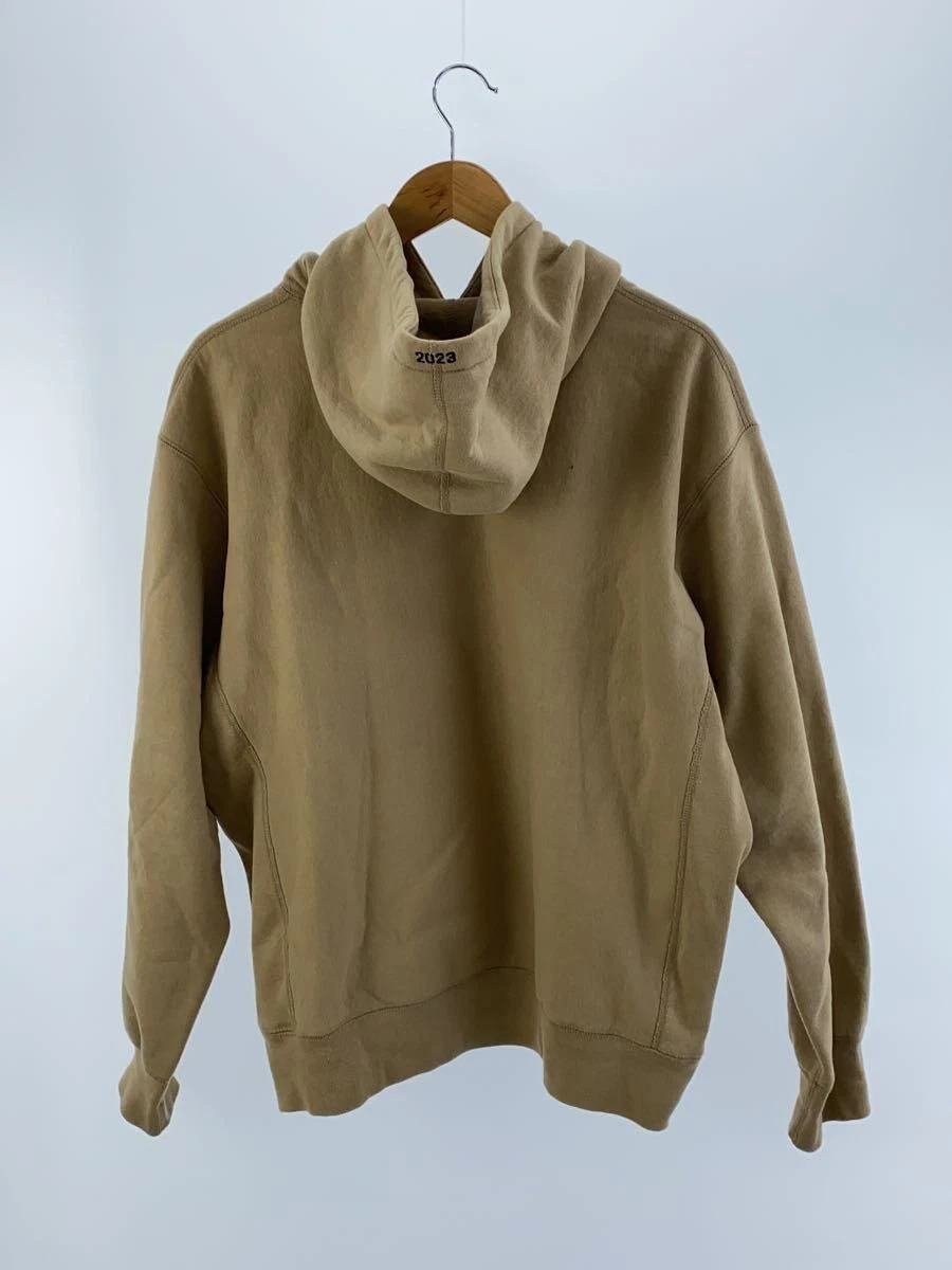 Felpa Supreme con cappuccio M cotone beige usata