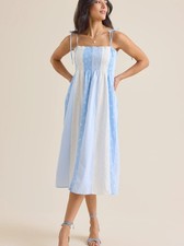 Altar'd State Este Mix Print Maxi Dress, All Size