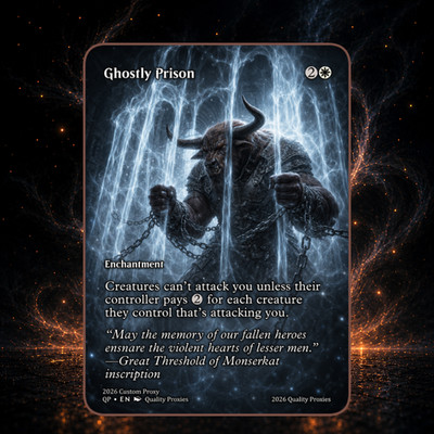 Ghostly Prison - Custom MTG card