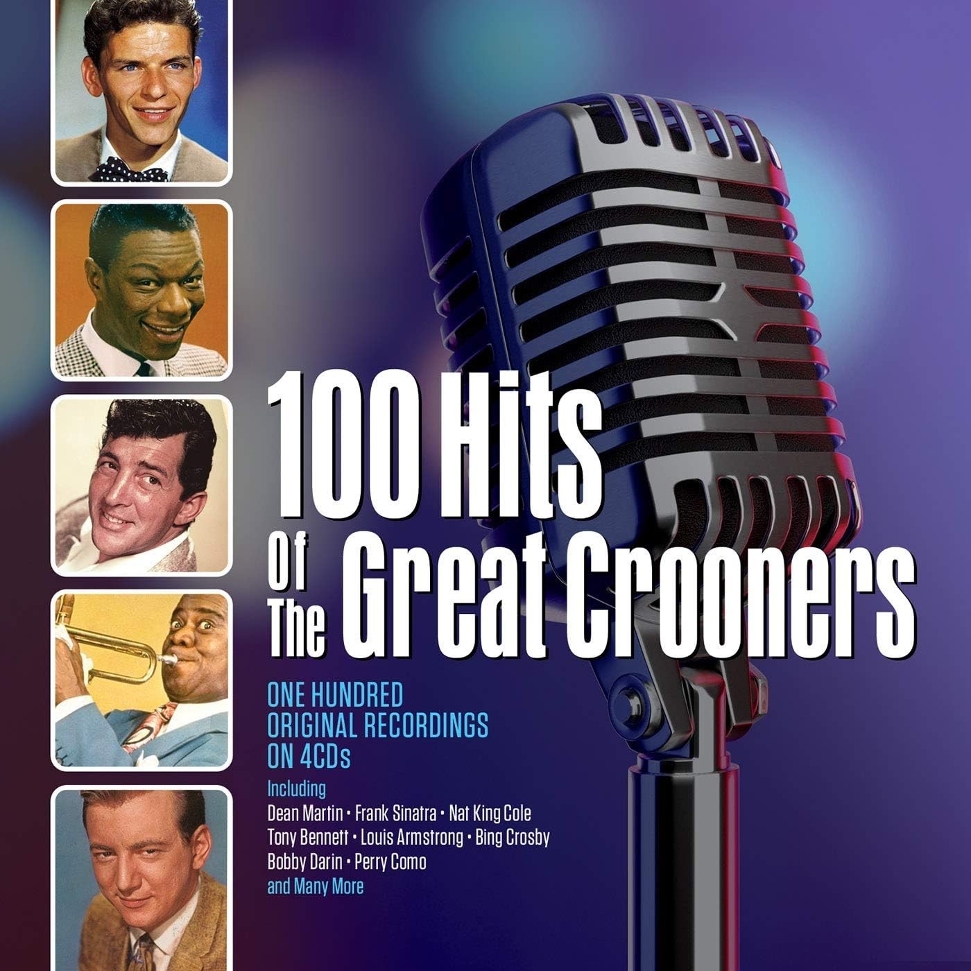 Various Artists / 100 Hits Of The Great Crooners (4 CD) **NEW**