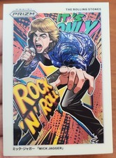 MICK JAGGER ROLLING STONES 2025 PRIZM MANGA REFRACTOR CASE HIT SHORT PRINT SSP