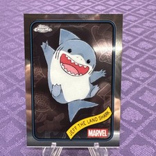 2025 Topps Chrome Marvel Jeff The Land Shark #156 Base