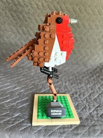 LEGO Ideas Birds 21301 Blue Jay Hummingbird Red Robin COMPLETE NO MANUAL NO BOX