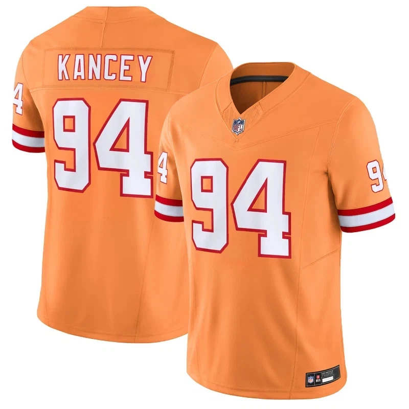 NWT Men's Buccaneers 2025 Orange Retro Game Jersey