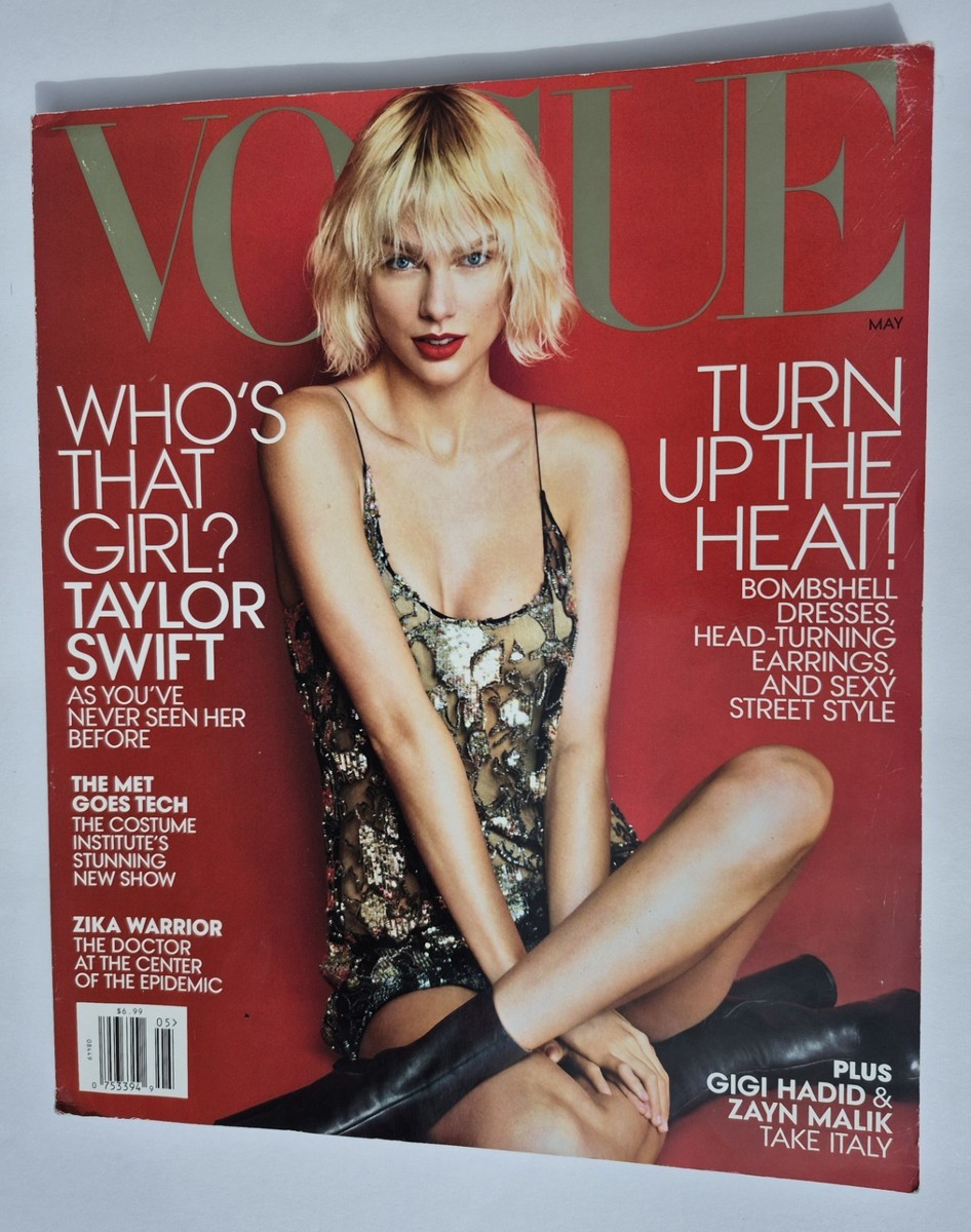 女性情報誌 Vogue US May 2016 Taylor Swift Vogue Magazine May 2016 Taylor Swift Bleachella - Newsstand No