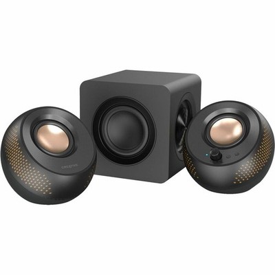 Creative Pebble X Plus 2.1 Bluetooth Speaker System 15 W RMS Black 51MF0495AA000