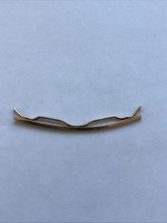 Vintage Solid 14kt Gold Collar Bar 2 Grams