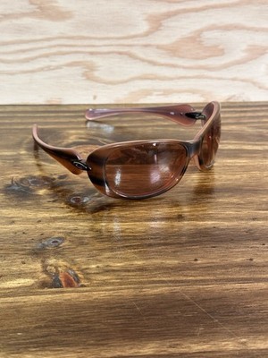 Oakley Dangerous 05-337 Brown Tortoise Striped Sunglasses Y2K Big Lens Surf