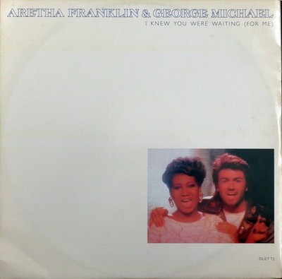 Aretha Franklin - I Knew You Were Waiting For Me - Used Vinyl Recor - F6806z