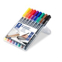 Staedtler Folienstift Lumocolor Permanent Pen 313 Box 8 Universalstifte Sortiert