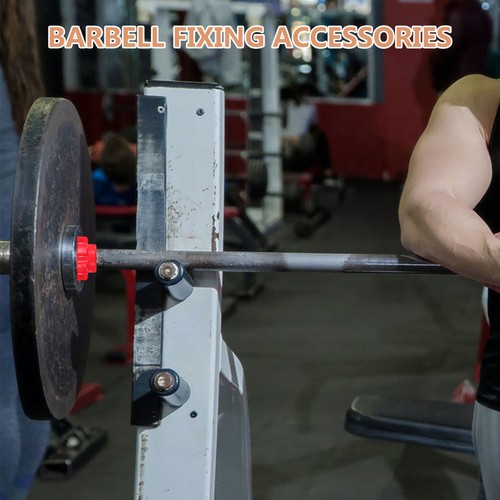 4 Pezzi Manubri Barra Dado Accessori Lavoro Miss Fisso Palestra Clip Bilanciere Manubri - Foto 11 di 12