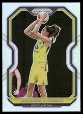 2021 Panini Prizm WNBA #85 Breanna Stewart Prizms Silver