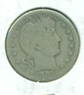 1905-S BARBER QUARTER