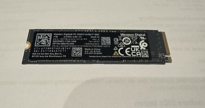 WD PC SN810 1TB NVMe SSD M.2 2280 PCIe Gen4 x4 Solid State Drive Gebraucht