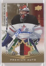 2021 Upper Deck Team Canada Juniors /199 Tier 1 Thomas Milic #17 Patch Auto 0a84