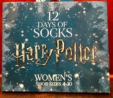 Harry Potter 12 Days Of Socks 2017 Advent Calendar Women s Shoe Sizes 4-10