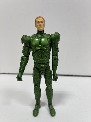 2002 6  GREEN GOBLIN Spider-Man Movie Poseable Figure Marvel Toybiz Dafoe
