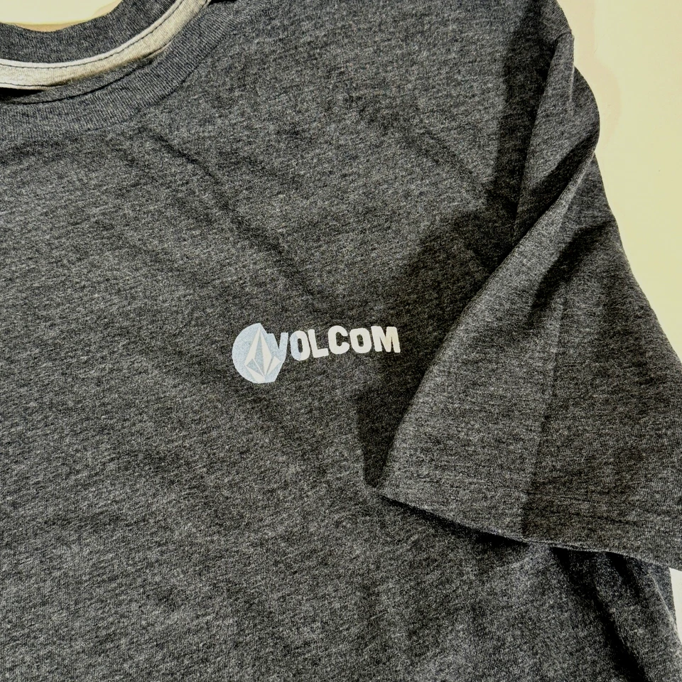 Volcom Stone Men´s Large T-Shirt Gray Heather Vintage - Image 3 of 4