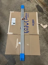 Qty. 3 Vikan 29593 Blue aluminum handle 57-1/2In New