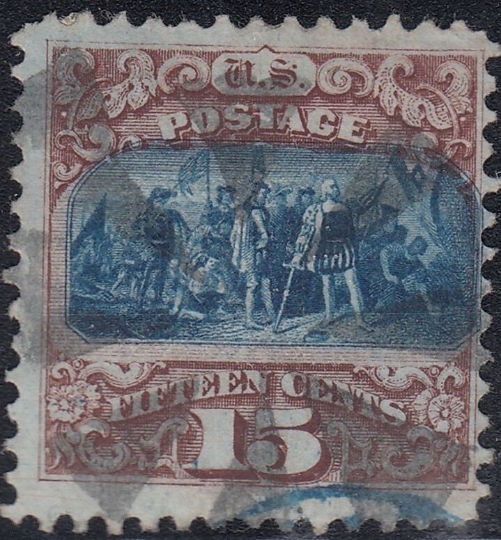 USA Scott #118 15ct Type I 1869 Pictorial Used CV $850 | eBay