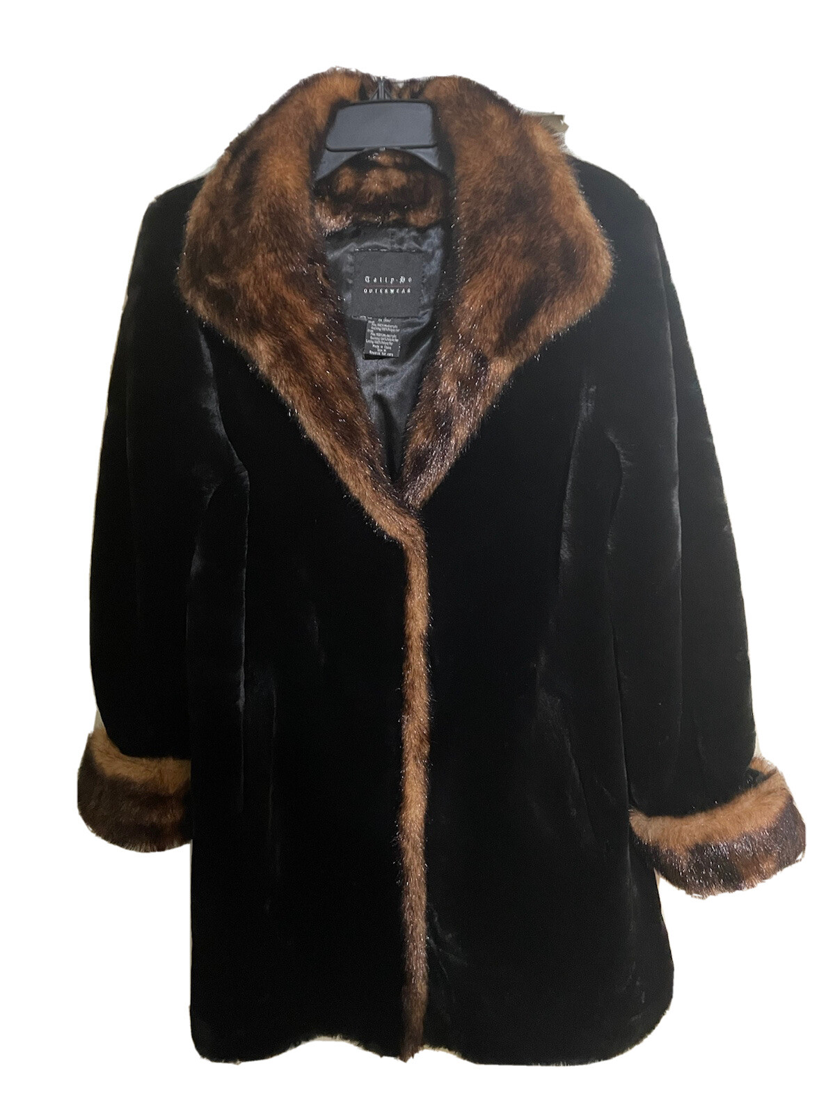 Callp-Do Outerwear Women's Faux Fur 